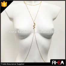 Gold Snake Accessory Body Chain