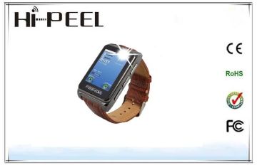 2g Quad Band Auto Recording Mobile Phone , Smart Watch Phone