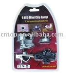 6 Led Mini Clip Lamp