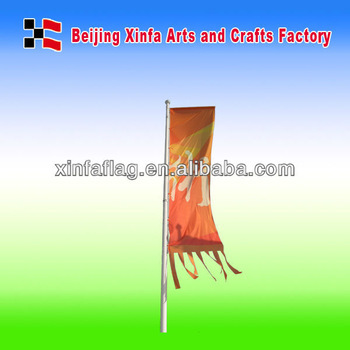 outdoor advertising vertical flags and banners