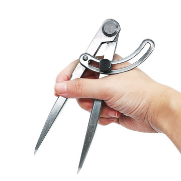 Spacing Compass Adjustable Leather Craft Rotating Tool Scriber DIY Edge Creaser Stitch Wing Divider Cross Line Compasses LBShipp