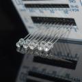 لنز UV 370 نانومتری بنفش LED 3 میلی متری شفاف