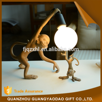 Miniature fairy resin craft table lamp resin craft