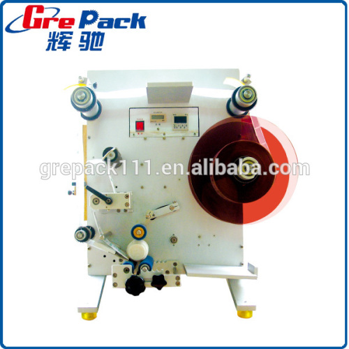 plastic and glass bottle manual labeling machine