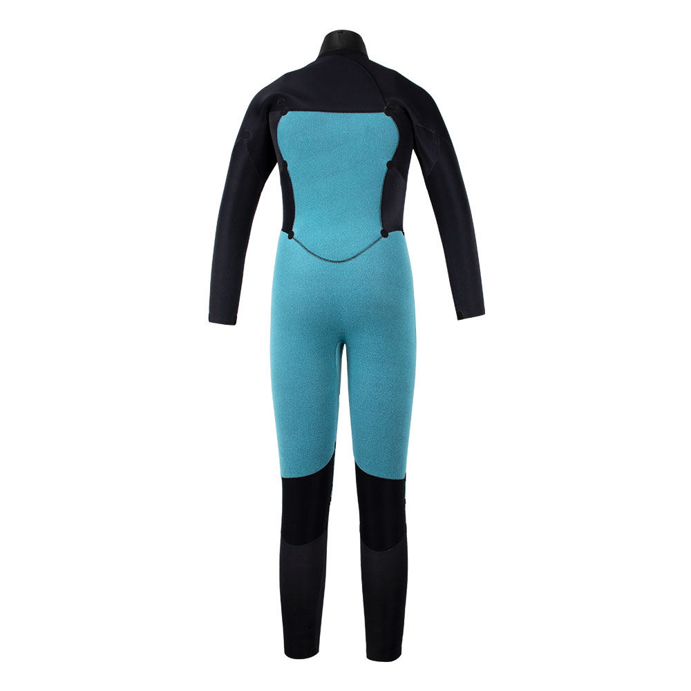 Seackin Gilrs πλήρες σώμα στήθος φερμουάρ Ecoprene surfing wetsuits