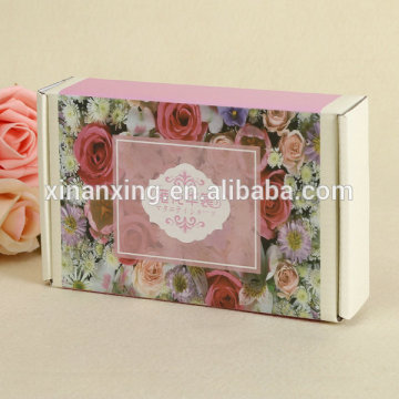 printing cardboard packaging boxes for flowers