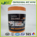 Cleaning Hand Stain Removal Wet Wipes In Canister