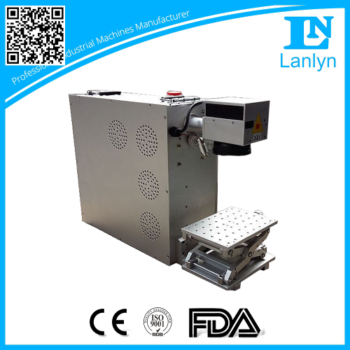 Low Cost Portable 10W Fiber Laser Marking Machine for Small Business