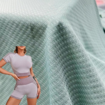 Nylon Stretch Mesh Knit Sports Yoga Swim Fabric