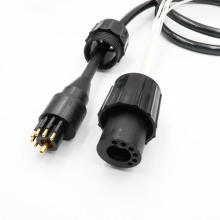 High Frequency Coaxial Watertight Connector for Underwater Use at 5000 Meters