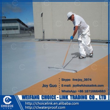 for swimming pool colorful polyurethane waterproofing coating