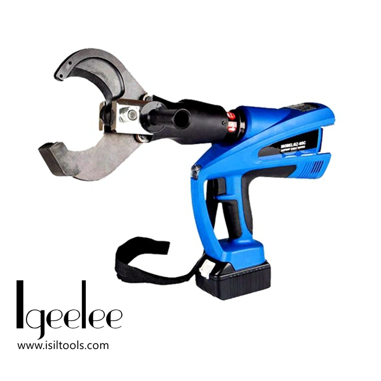 Igeelee Battery Powered Hydraulic Cable Cutter for Dia 85mm Cu/Al Cable and Armoured Cable Bz-85c