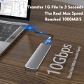 M.2 SSD Enclosure USB3.1 Gen 2 Portable External