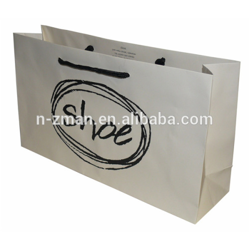 famous brand paper bag,promotional cheap logo shopping bags,smart shopping paper bag