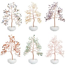 Raw Stone Raw Stone Copper Tree Small Bowl Base Ornament