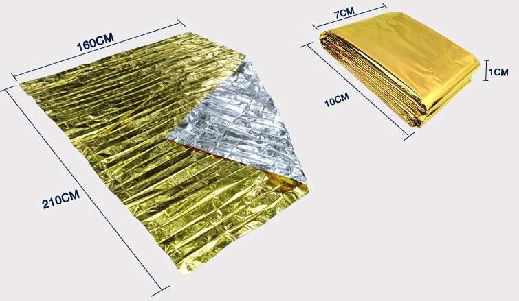 Coperte termiche di emergenza mylar