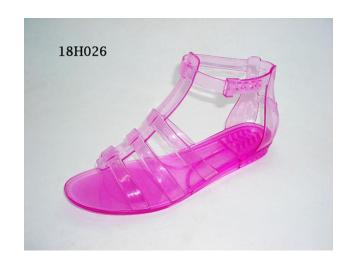 fashion lady pvc sandals