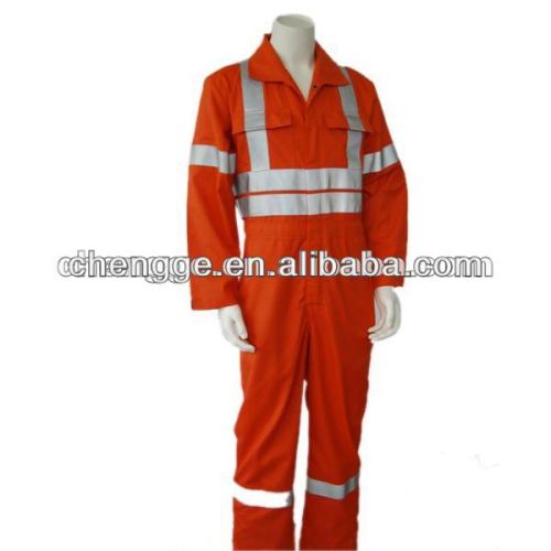 100% cotton Fire Resistant and Anti-static Safety Coverall