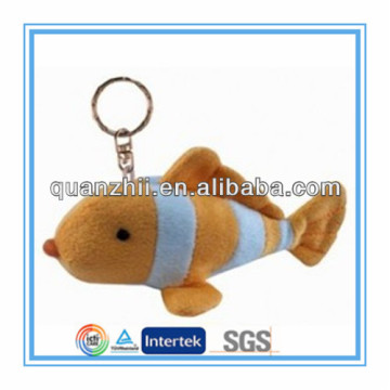 Cute fish toy keyring for promotion