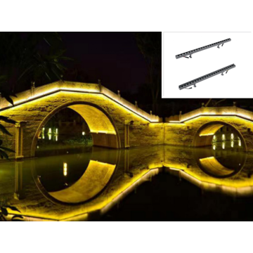 High-power LED wall washer for long-distance illumination