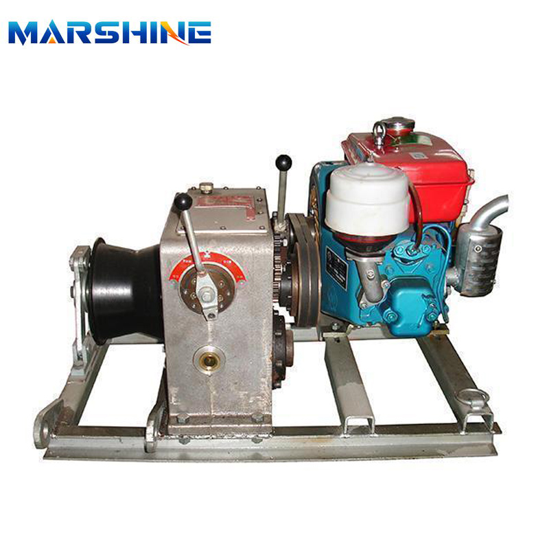 Heavy Duty Construction Diesel Winch