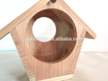 Wooden house for camera