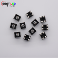 3528 RGB LED SMD Estuche negro Lente transparente