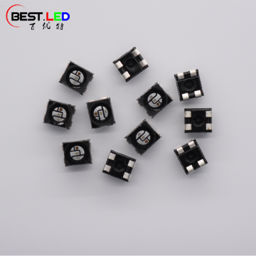 3528 RGB LED SMD Black Case Clear Lens