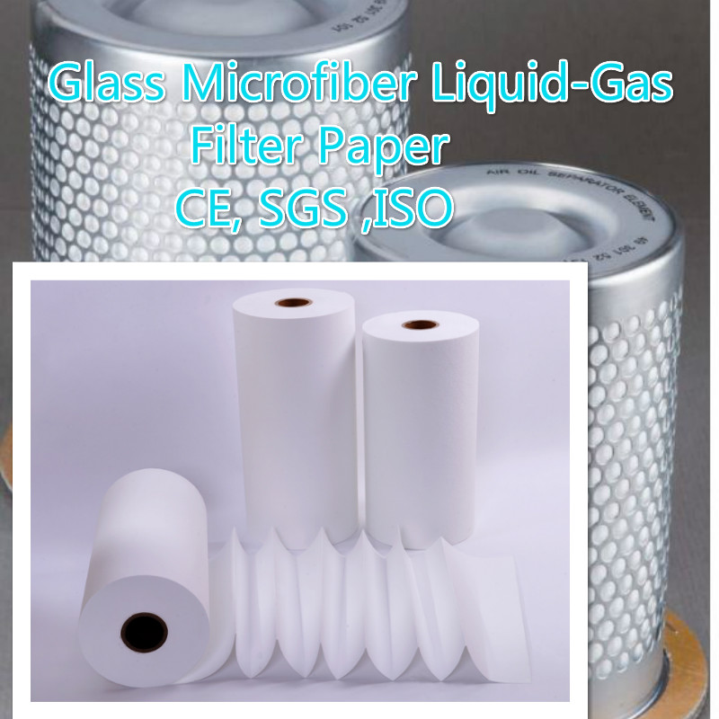 Glassmicrofiber Liquid - Papel de filtro de gas