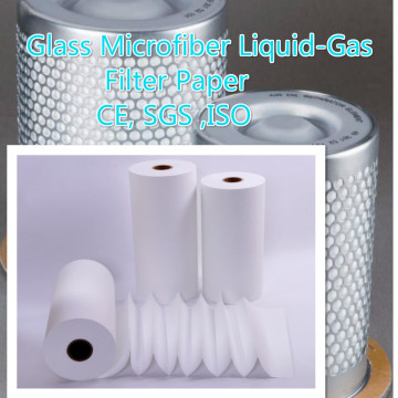 Glassmicrofiber Liquid - Papel para filtro de gás