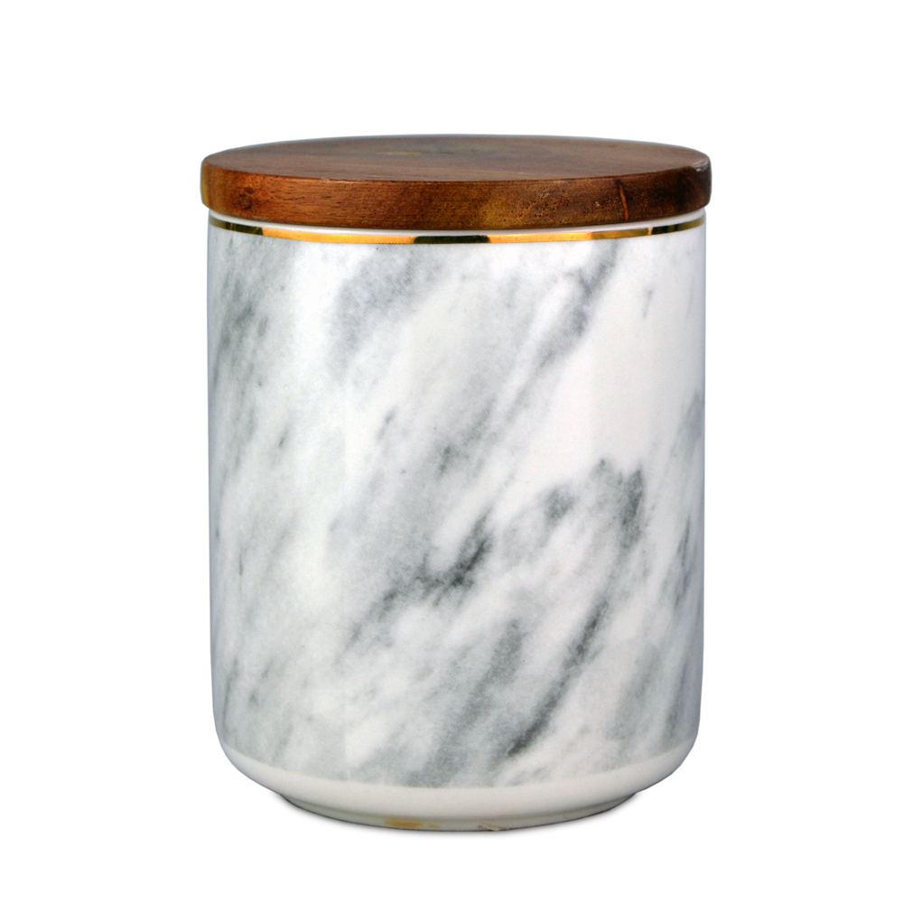 Luxury Marble Simulation Surface Scented Candles In Bulk