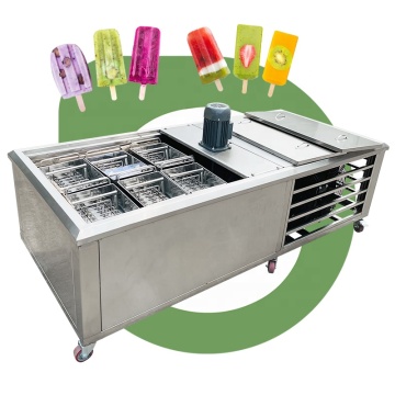 Instant Chocolate Milk Ice Lolly Cream Fruit Kulfi Popsicle Making Machine for Sale
