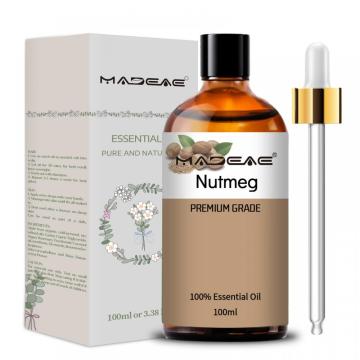 Aromatherapie ätherisches Öl Therapeutischer Körperöl Natural Muskatnuss ätherisches Öl