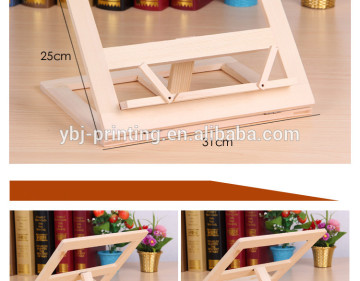 Eco Friendly Cook Book Holder Bamboo book holder/wooden book holder