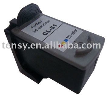 remanufactured ink cartridge CL51_C ink cartridge