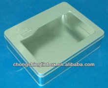 Hot sale packaging tin box with PET window from alibaba china