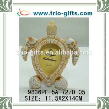 Polyresin Resin turtle picture frame