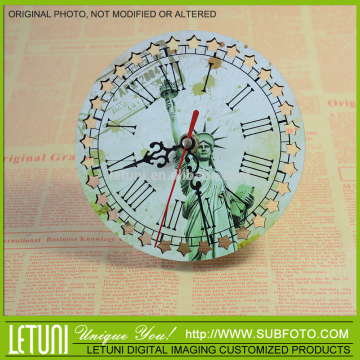 Room table top decorative clock