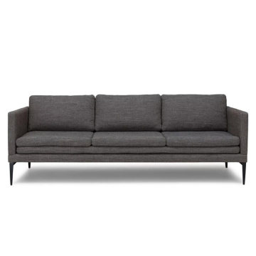 Triplo Meteorite Gray Fabric Sofa