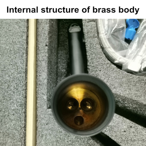 Brass Single handle Plating Black Basin mixer taps
