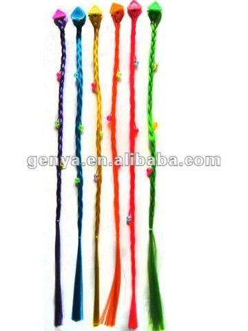 Fashion cheap Children synthetic hair braid, synthetic hair accessories