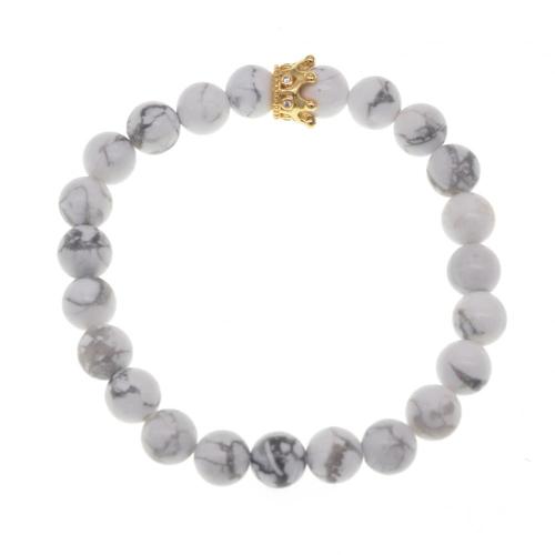 Fashion Cheap 8MM Crown Bracelet For Men Jewelry Charm