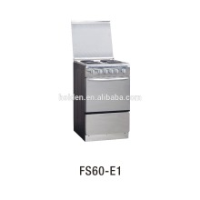 60X60 Hot Plate burner free standing gas oven 4 burner