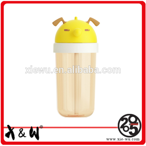 food grade pp straw Designer Sports Water Bottle