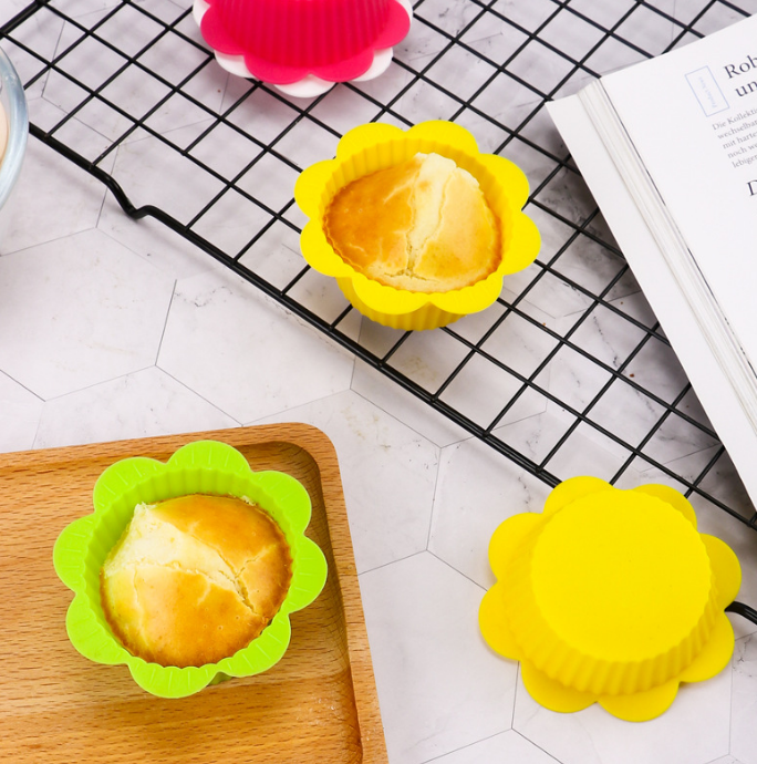 Reusable Silicone Baking Cups Muffin Liners