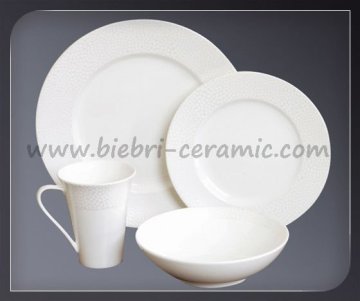 White Porcelain Dinnerware Sets