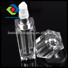 PMMA Use and Screen Printing Surface Handling Cosmetic bottles and jars