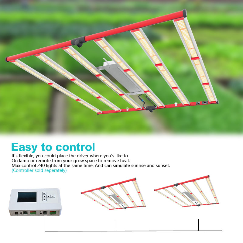 650w Indoor Grow Light Samsung LED haute efficacité