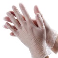 Jednorazové vinylové rukavice na použitie v domácnosti
