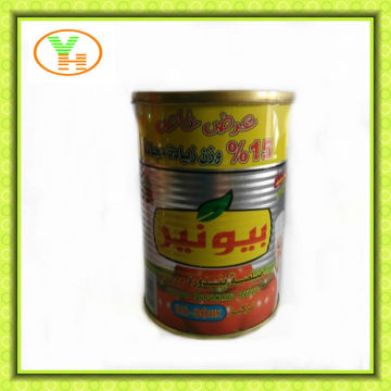 Hot selling turkish gino tomato paste